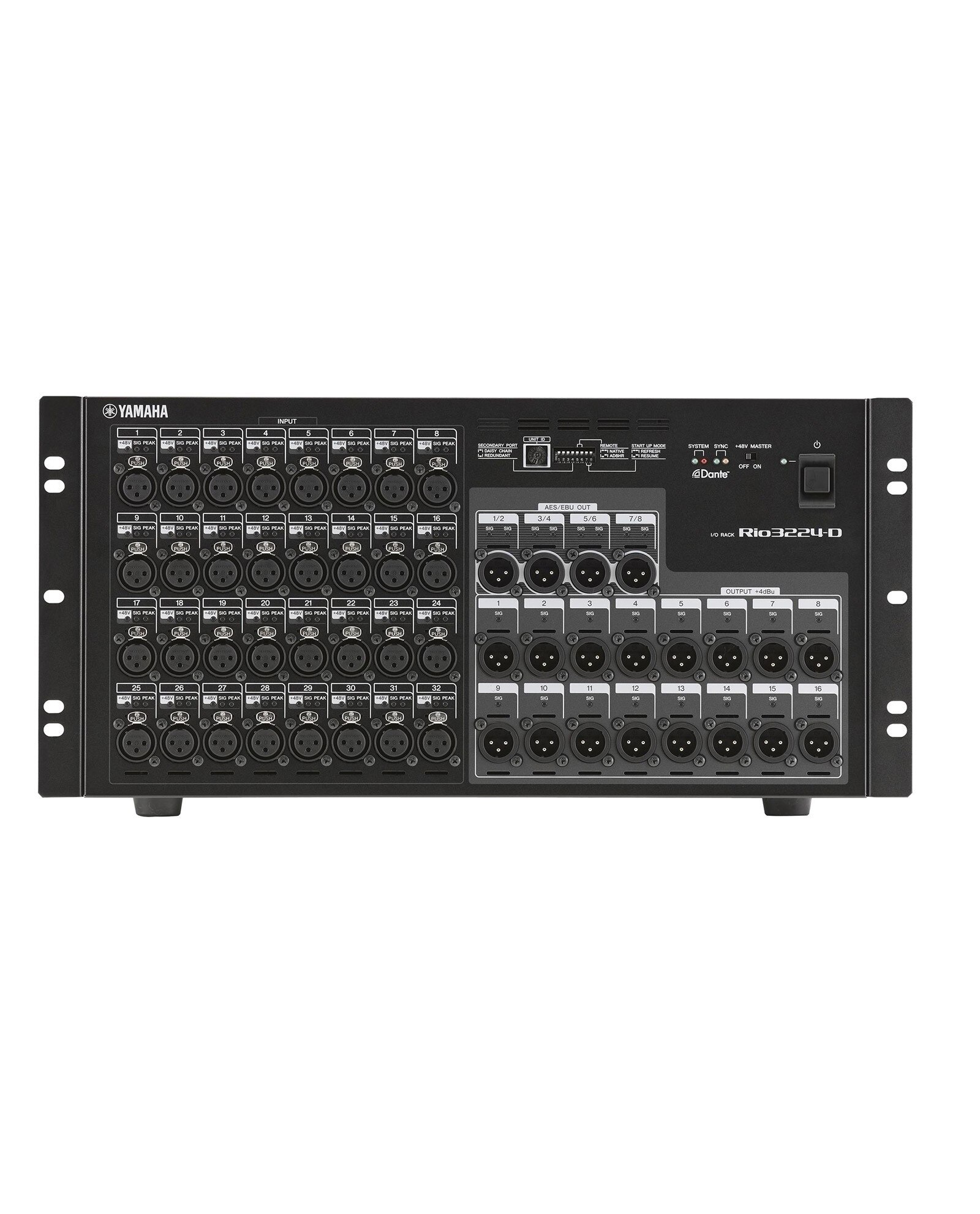 Rio3224-D I/Oラック Yamaha Rio3224-D I/O Rack Interface